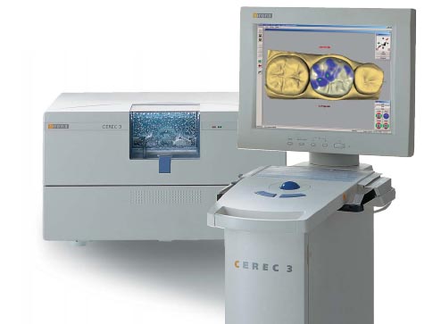 impressão óptica Cerec-Centre dentaire Lancy